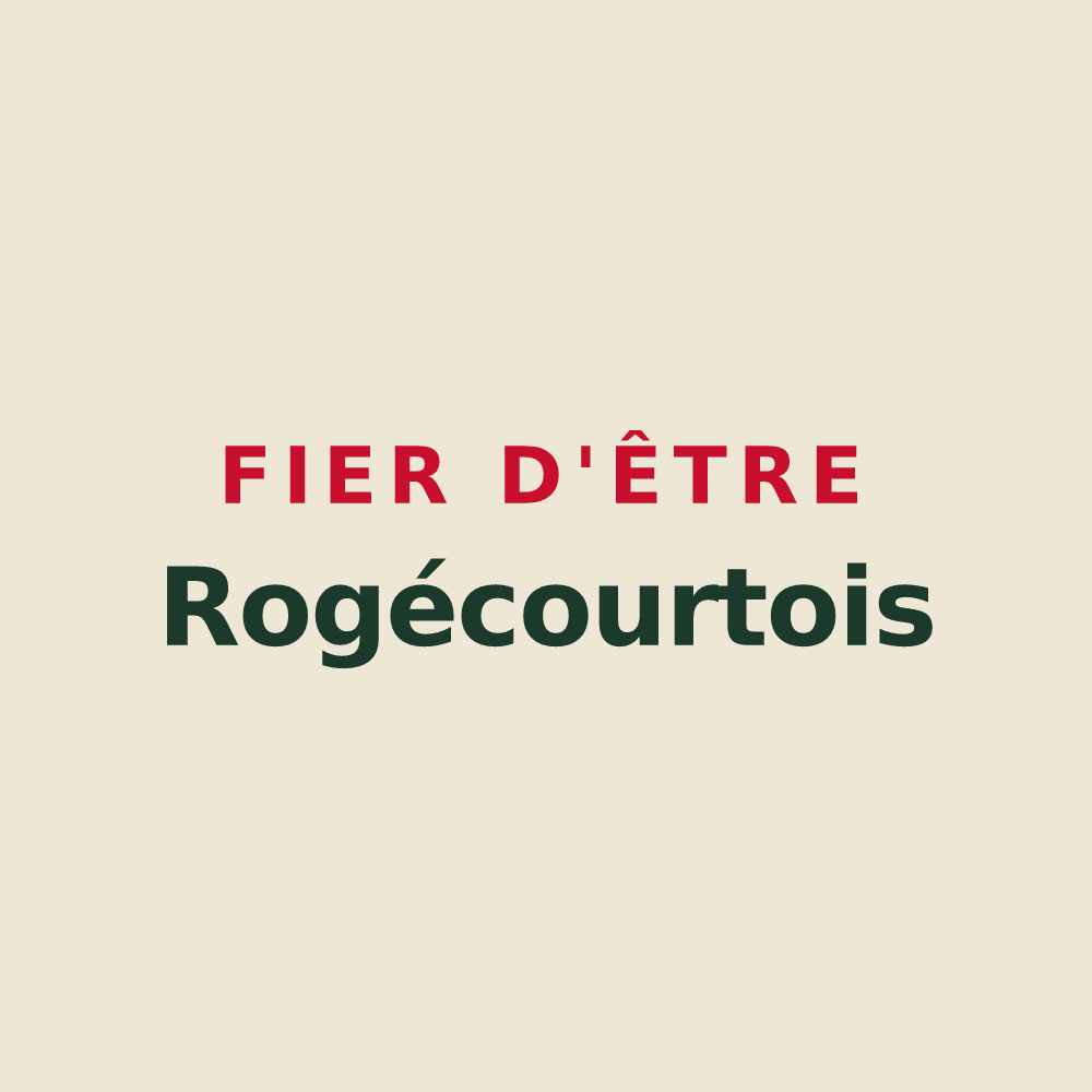 Tote bag « Fier d'être Rogécourtois » — design pour Rogécourt