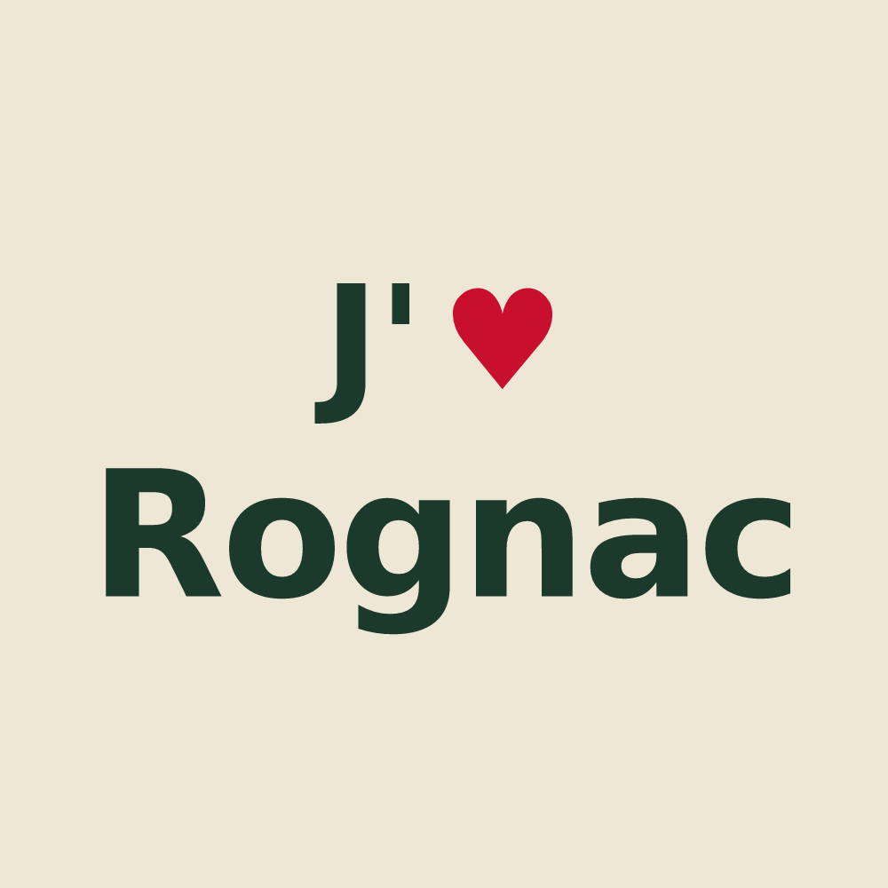 Tote bag personnalisé Rognac — design J'aime Rognac