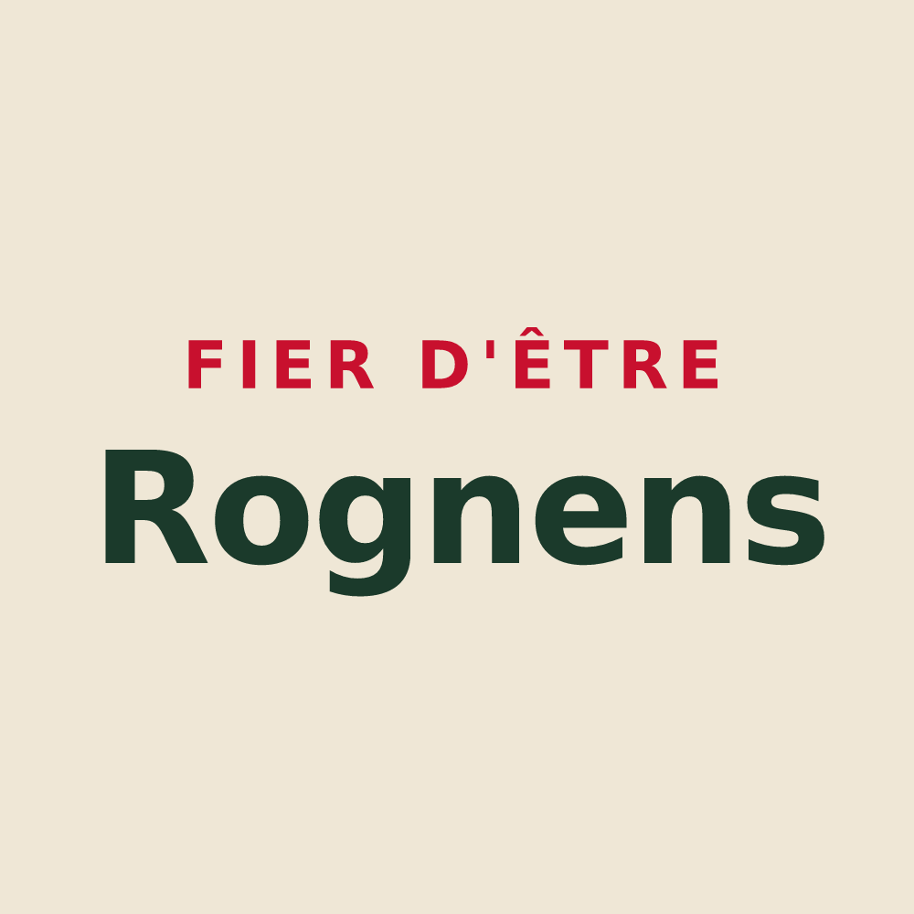 Tote bag « Fier d'être Rognens » — design pour Rognes