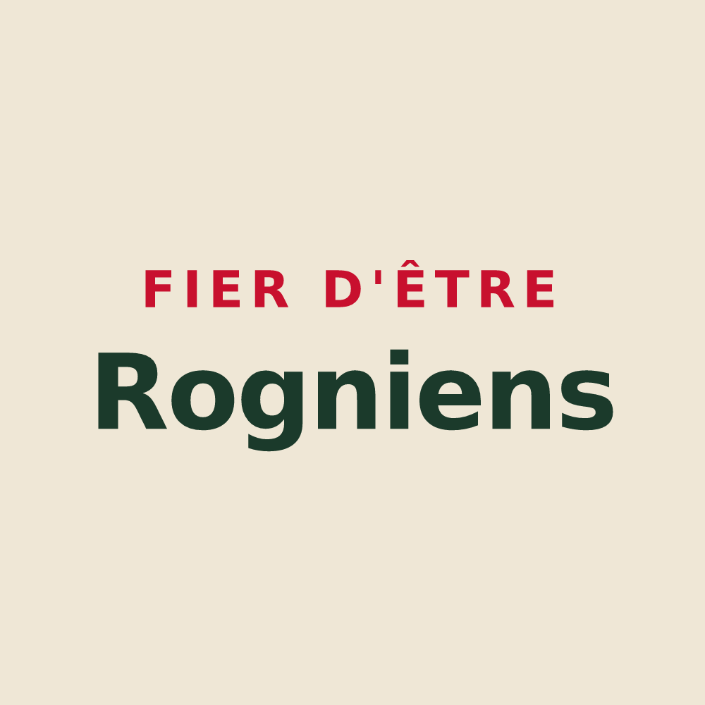 Tote bag « Fier d'être Rogniens » — design pour Rogny