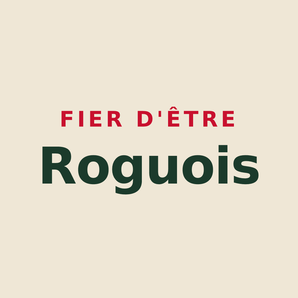 Tote bag « Fier d'être Roguois » — design pour Rogues