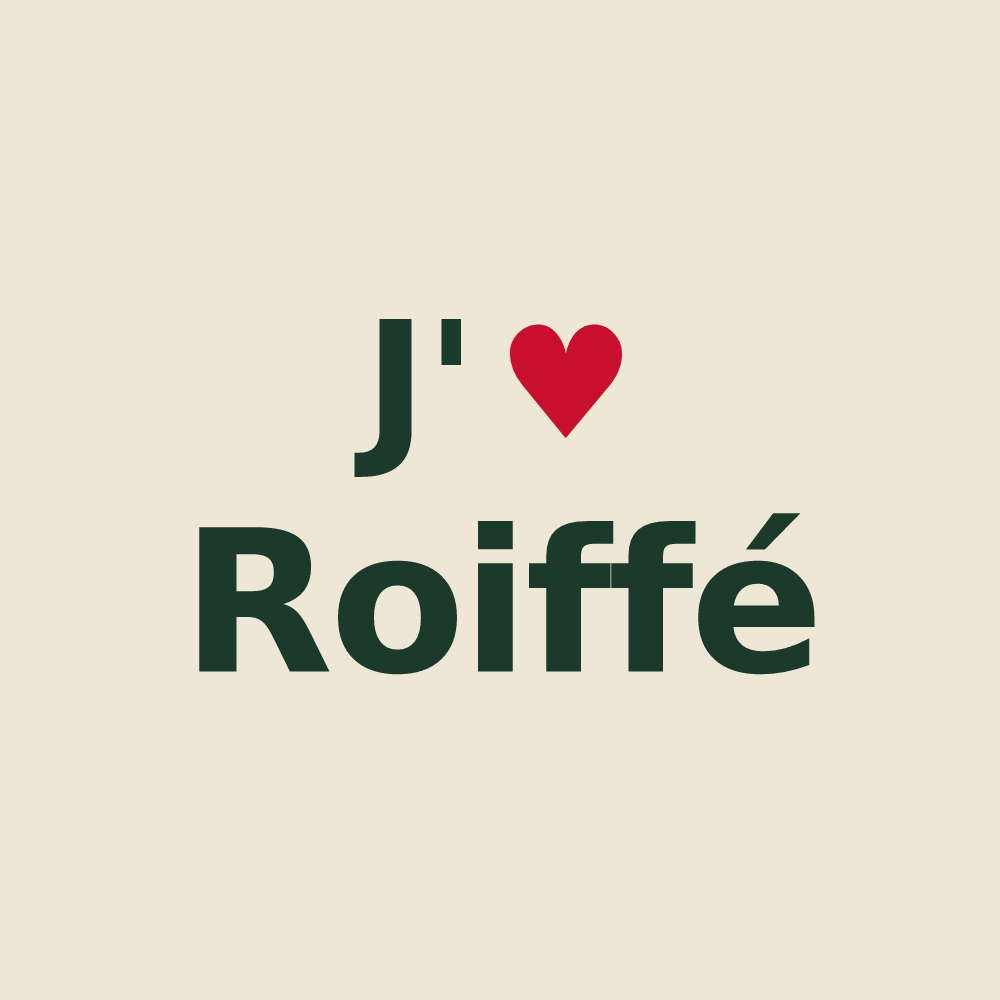 Tote bag personnalisé Roiffé — design J'aime Roiffé
