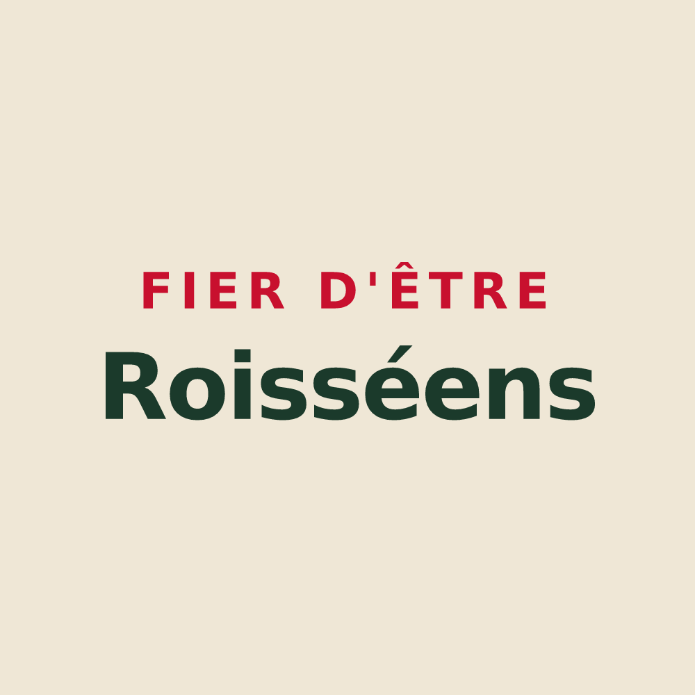 Tote bag « Fier d'être Roisséens » — design pour Roissy-en-Brie