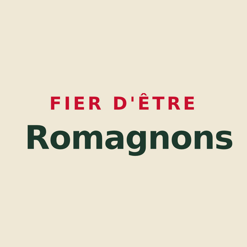 Tote bag « Fier d'être Romagnons » — design pour Romagne