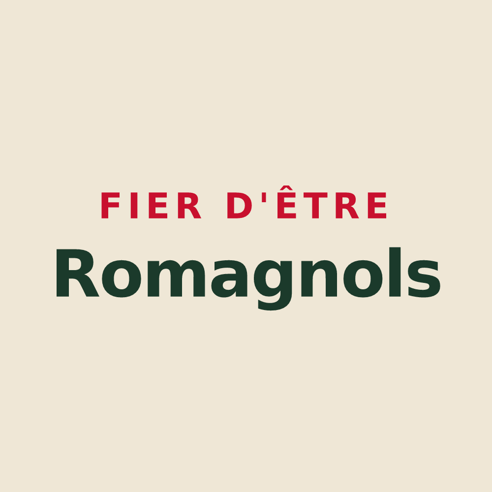 Tote bag « Fier d'être Romagnols » — design pour Romagne-sous-les-Côtes