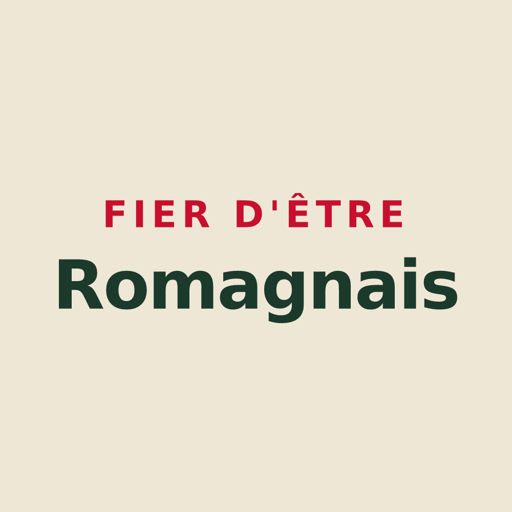 Tote bag « Fier d'être Romagnais » — design pour Romagny Fontenay