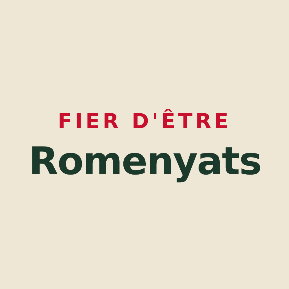 Tote bag « Fier d'être Romenyats » — design pour Romeny-sur-Marne