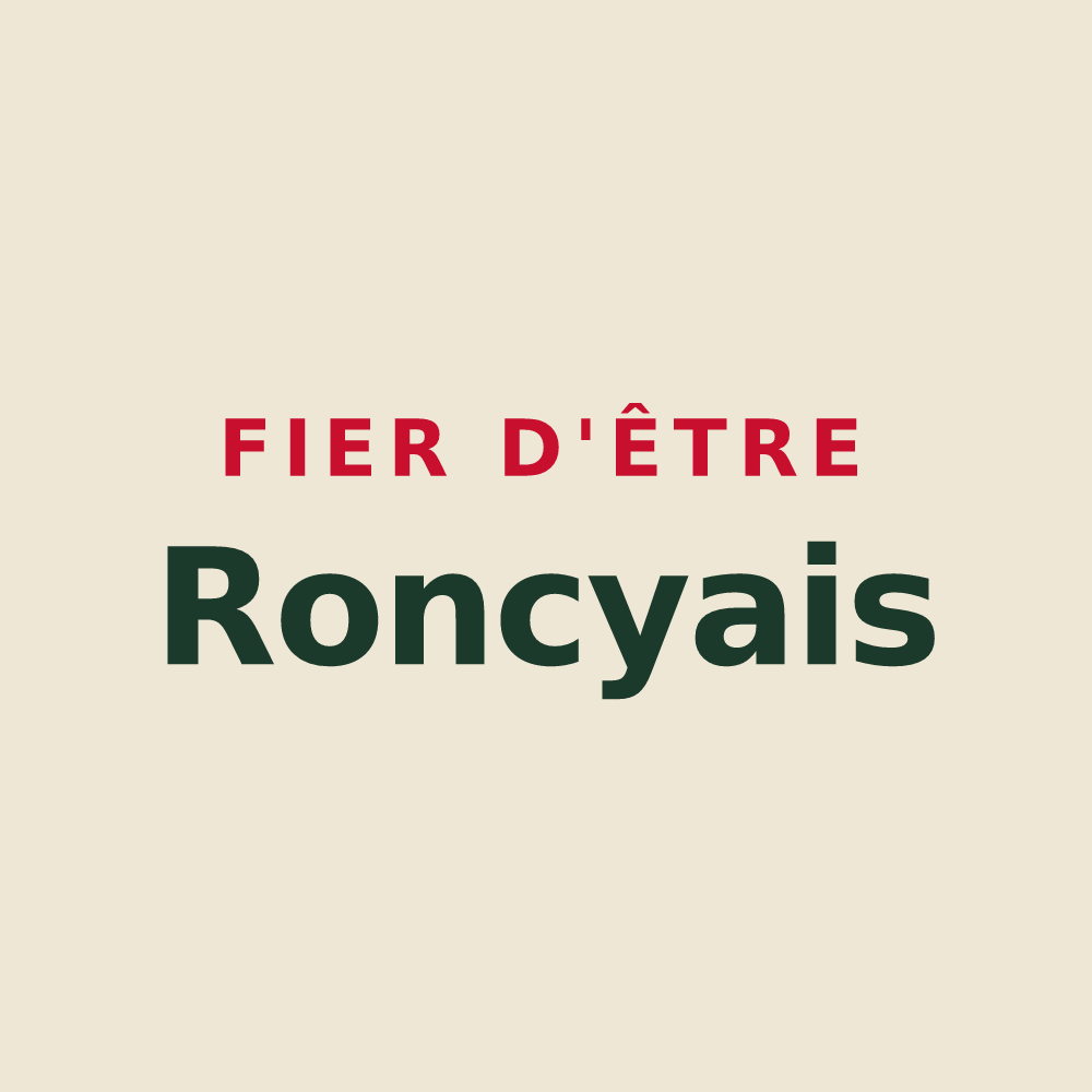 Tote bag « Fier d'être Roncyais » — design pour Roncey