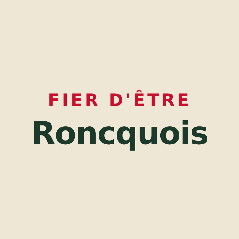 Tote bag « Fier d'être Roncquois » — design pour Roncq
