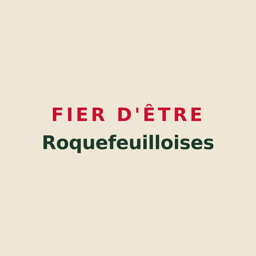 Tote bag « Fier d'être Roquefeuilloises » — design pour Roquefeuil