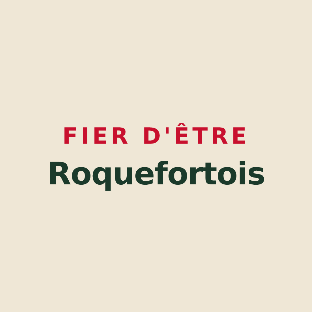 Tote bag « Fier d'être Roquefortois » — design pour Roquefort