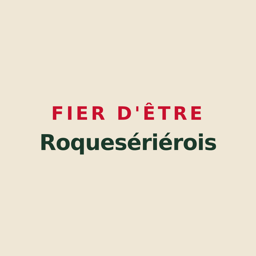 Tote bag « Fier d'être Roquesériérois » — design pour Roquesérière