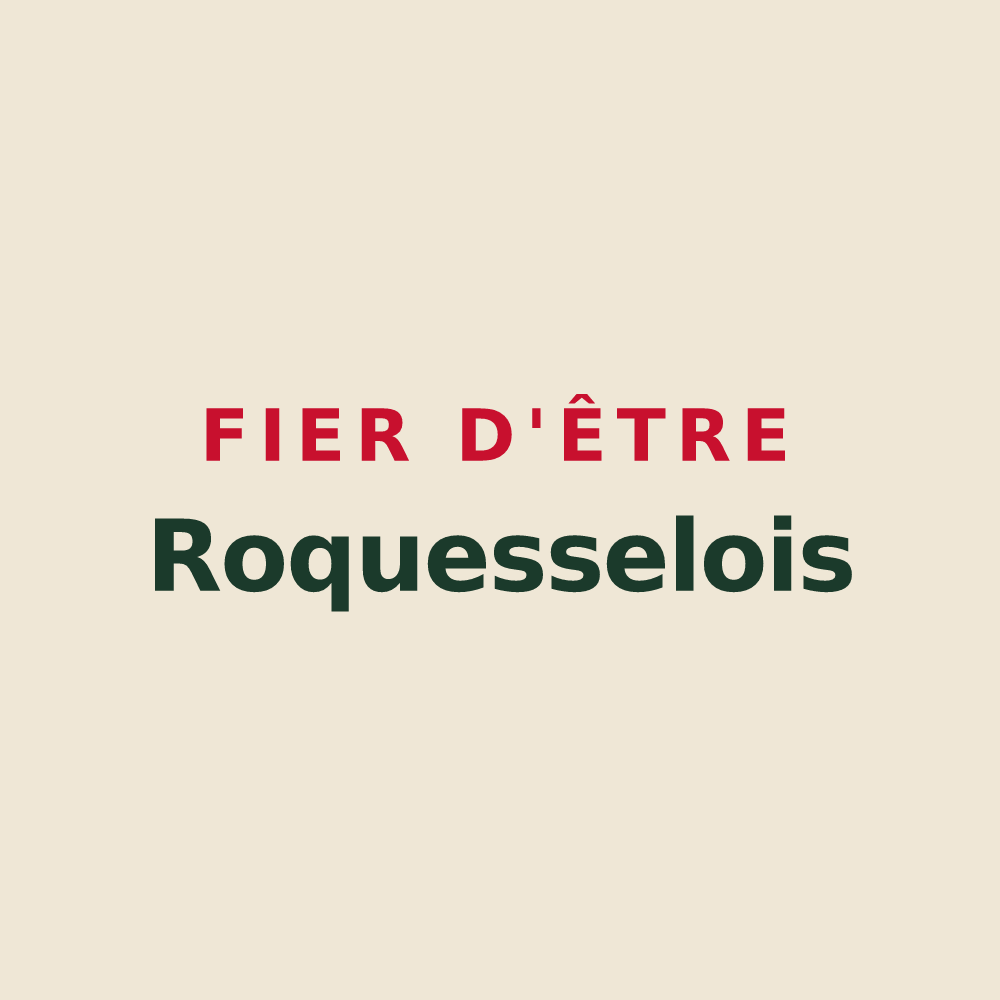 Tote bag « Fier d'être Roquesselois » — design pour Roquessels