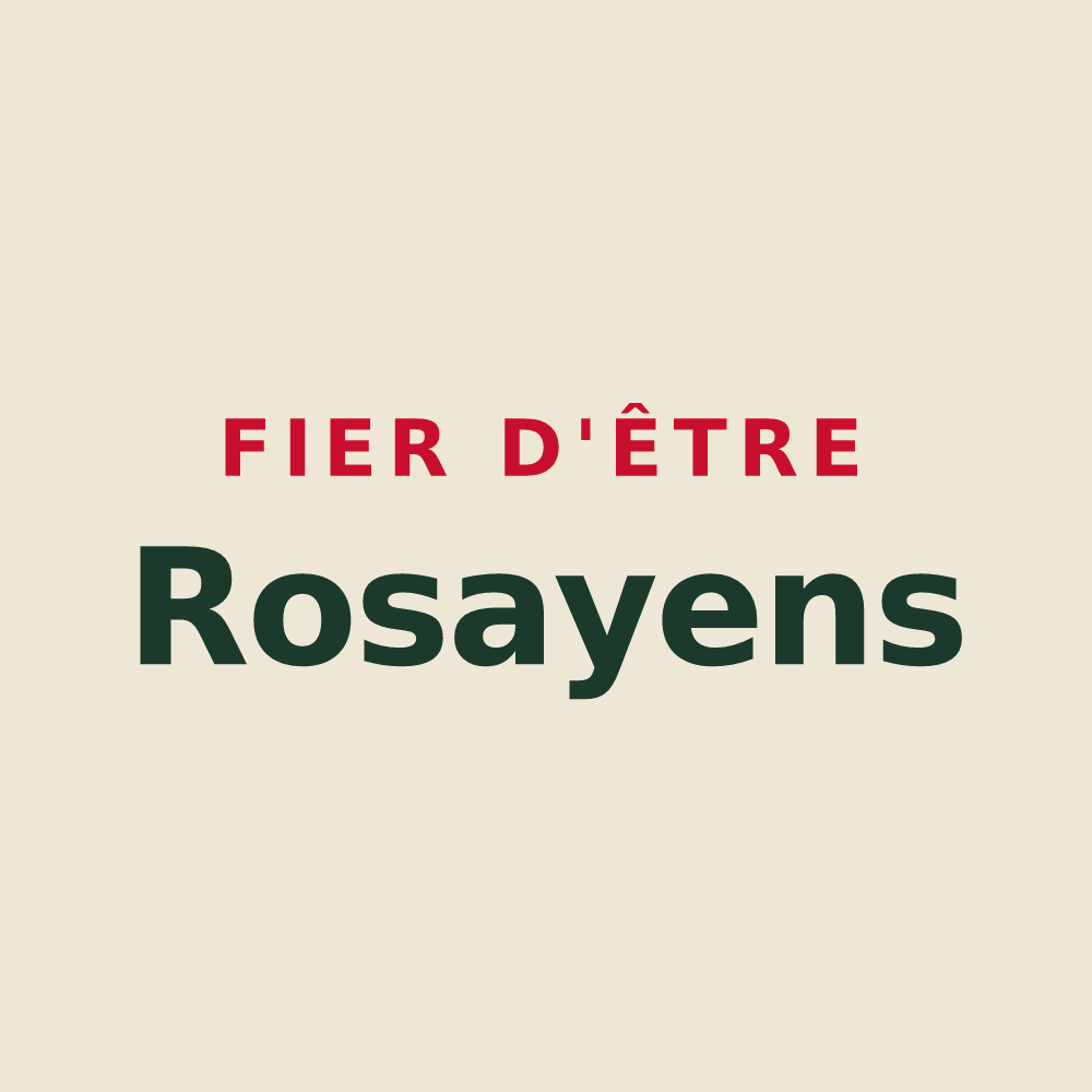 Tote bag « Fier d'être Rosayens » — design pour Rosay-sur-Lieure
