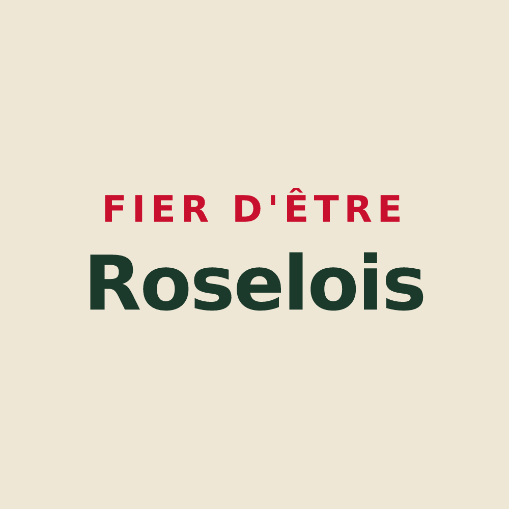 Tote bag « Fier d'être Roselois » — design pour Rosel