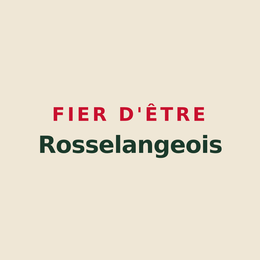 Tote bag « Fier d'être Rosselangeois » — design pour Rosselange
