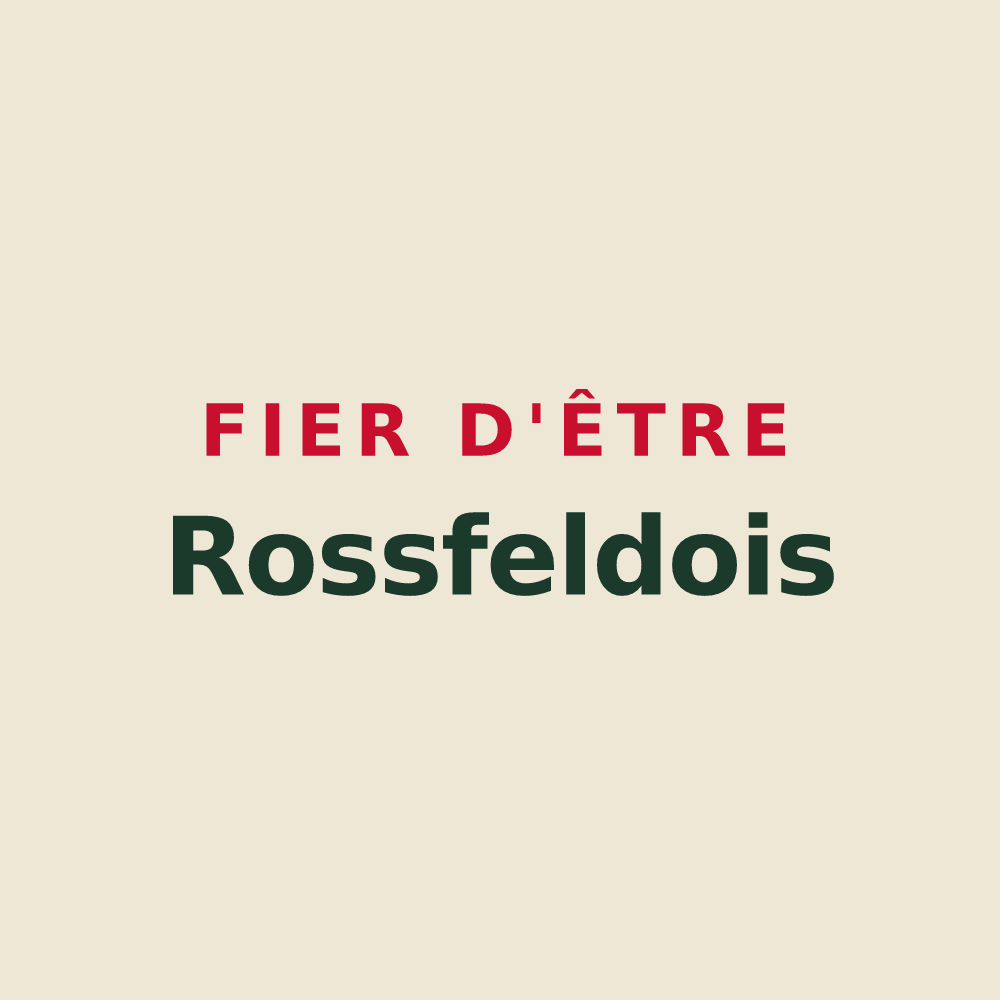 Tote bag « Fier d'être Rossfeldois » — design pour Rossfeld