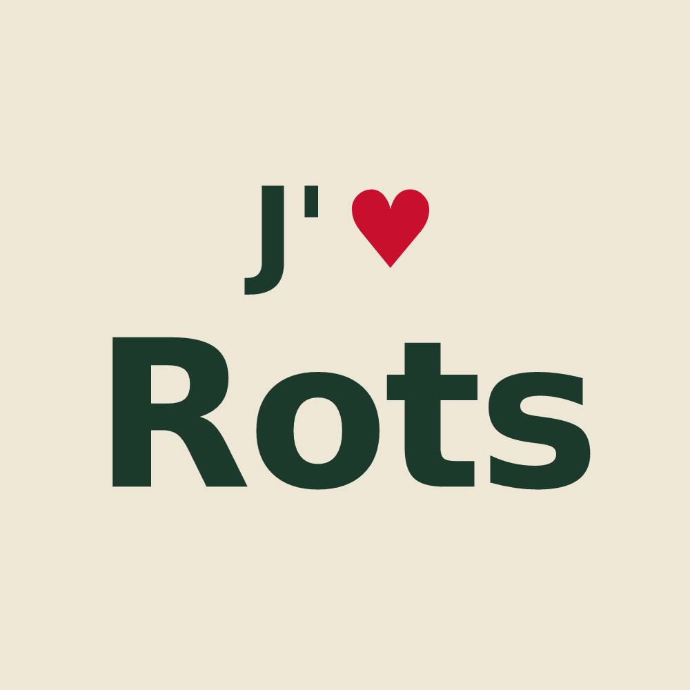 Tote bag personnalisé Rots — design J'aime Rots