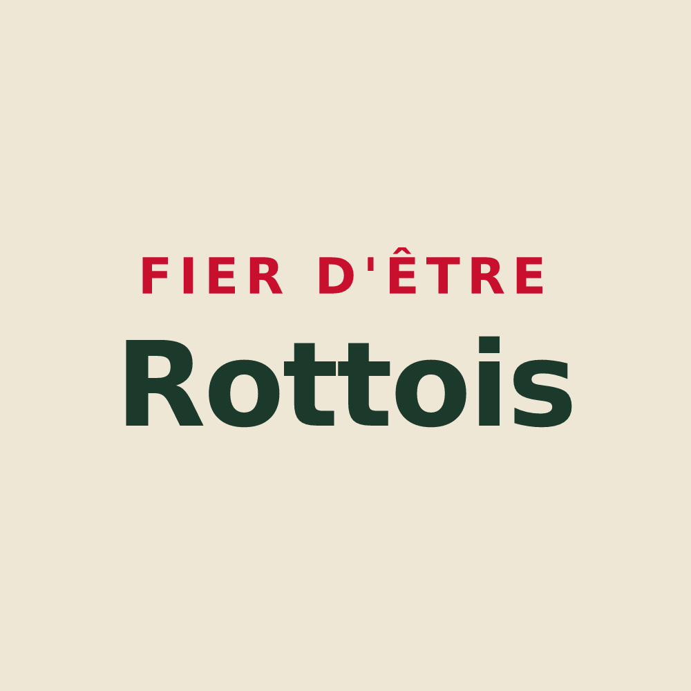 Tote bag « Fier d'être Rottois » — design pour Rott