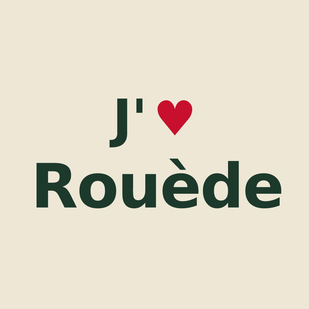 Tote bag personnalisé Rouède — design J'aime Rouède