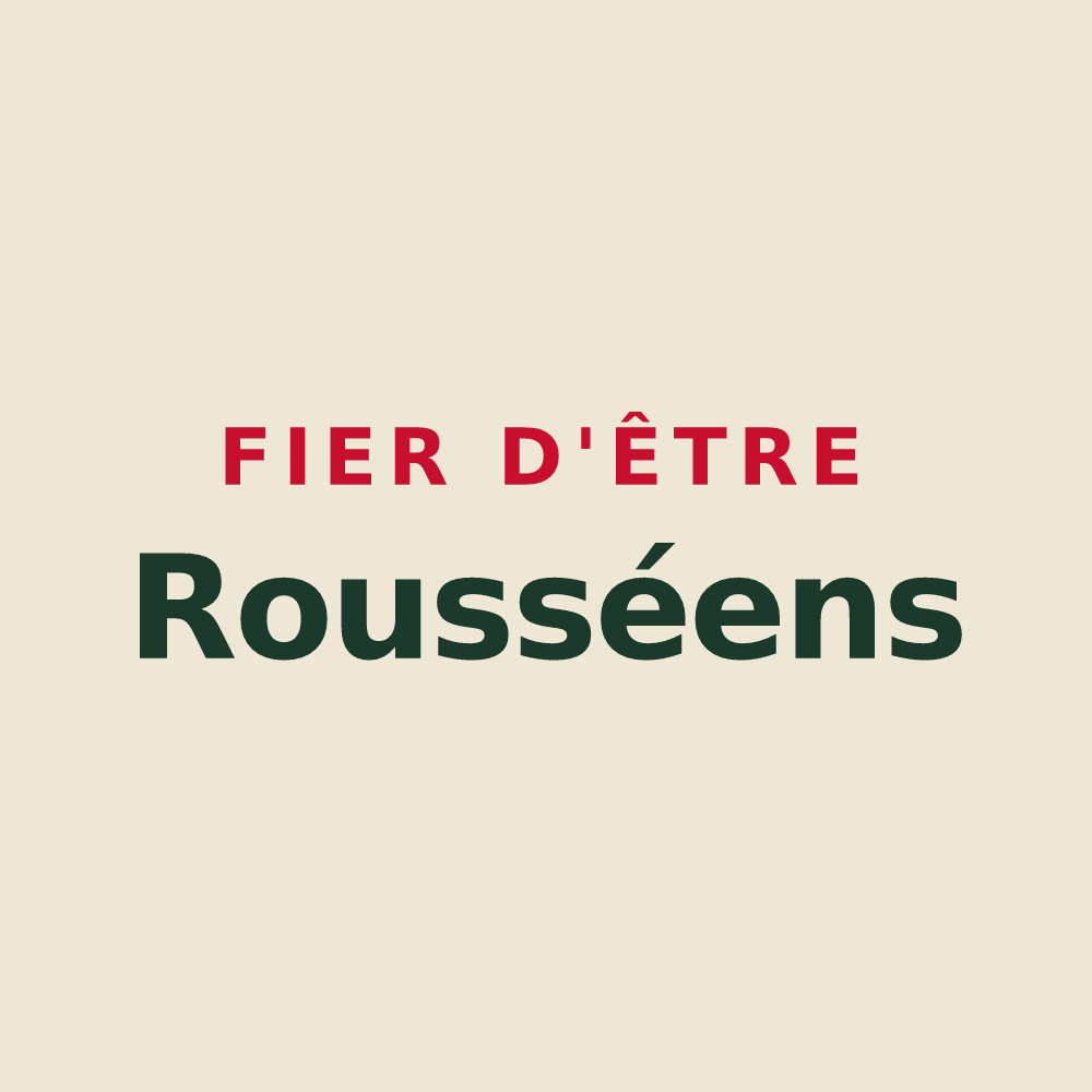 Tote bag « Fier d'être Rousséens » — design pour Rouessé-Fontaine