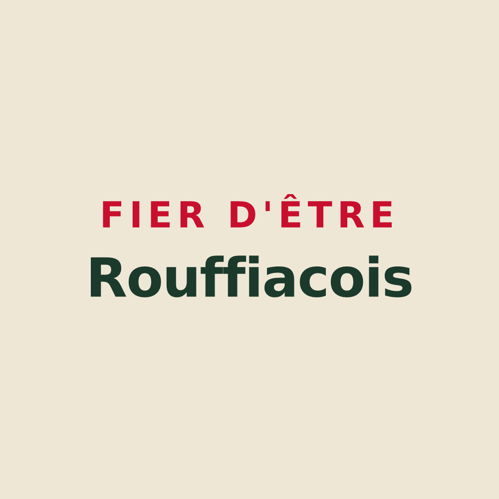 Tote bag « Fier d'être Rouffiacois » — design pour Rouffiac