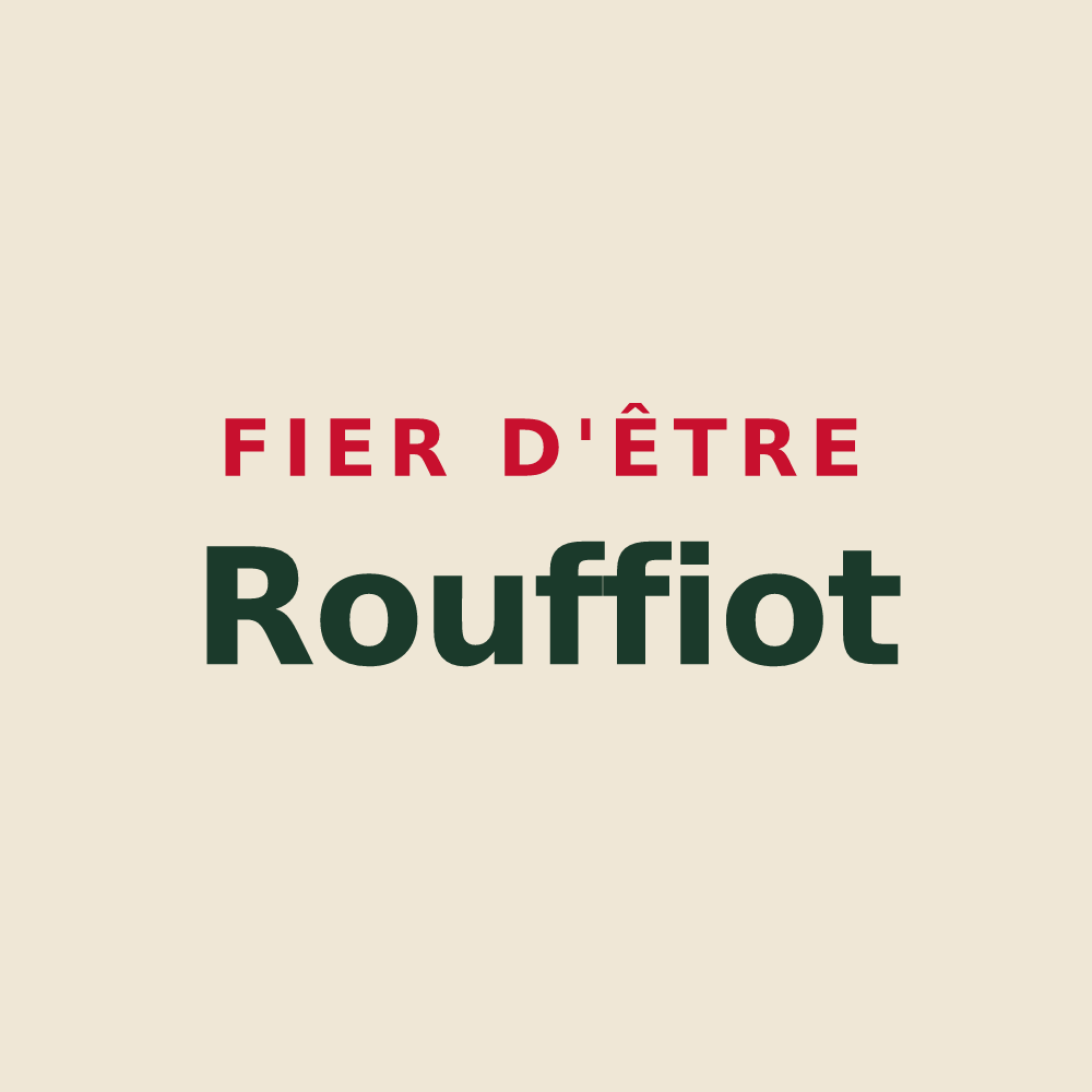 Tote bag « Fier d'être Rouffiot » — design pour Rouffy