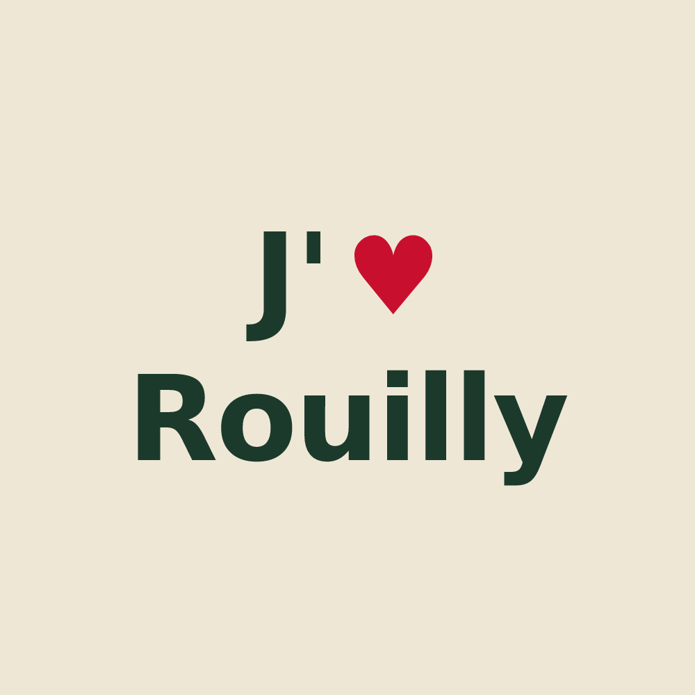 Tote bag personnalisé Rouilly — design J'aime Rouilly