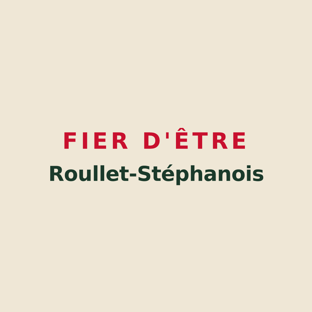 Tote bag « Fier d'être Roullet-Stéphanois » — design pour Roullet-Saint-Estèphe