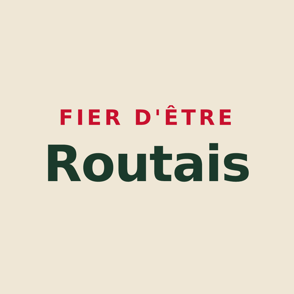 Tote bag « Fier d'être Routais » — design pour Routes