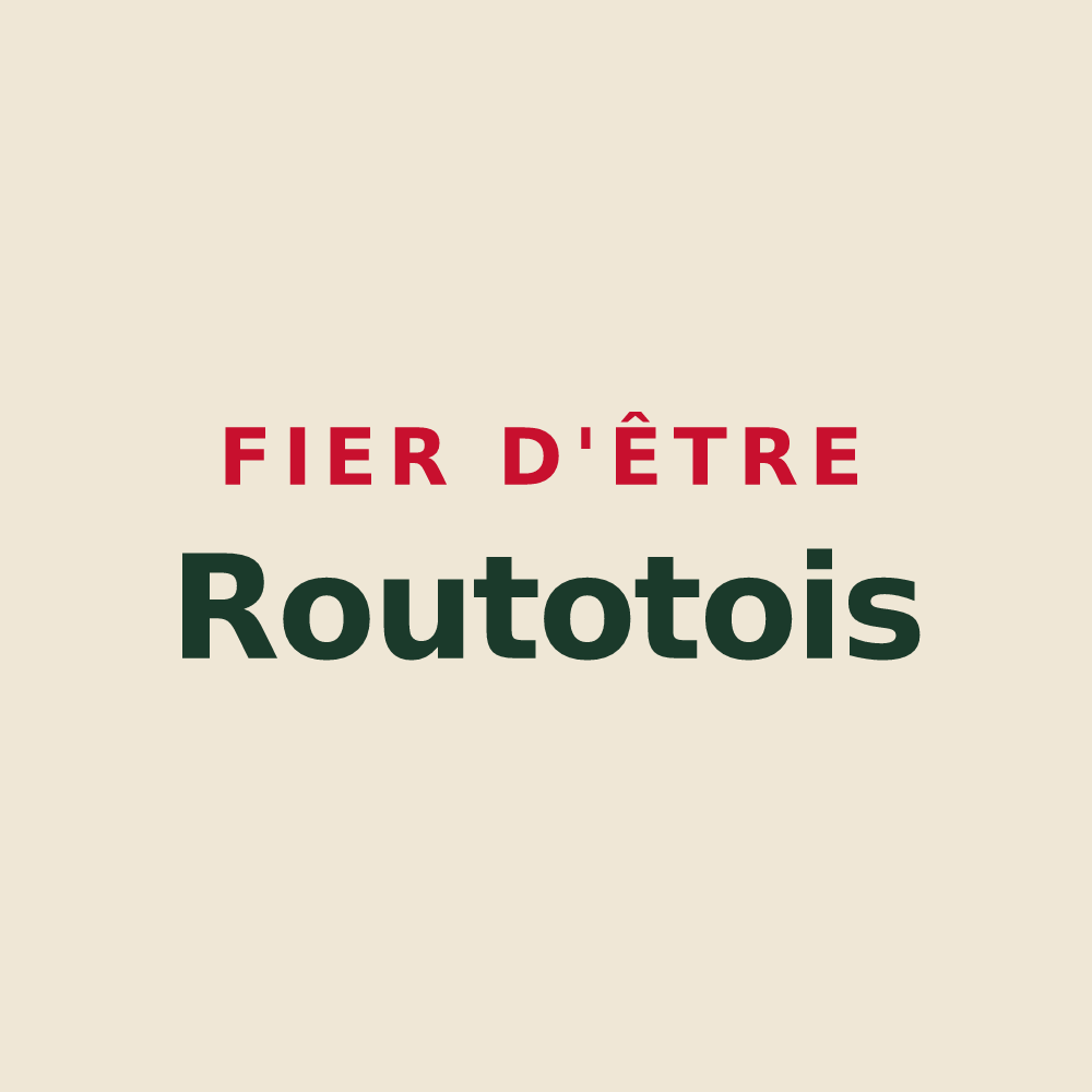 Tote bag « Fier d'être Routotois » — design pour Routot