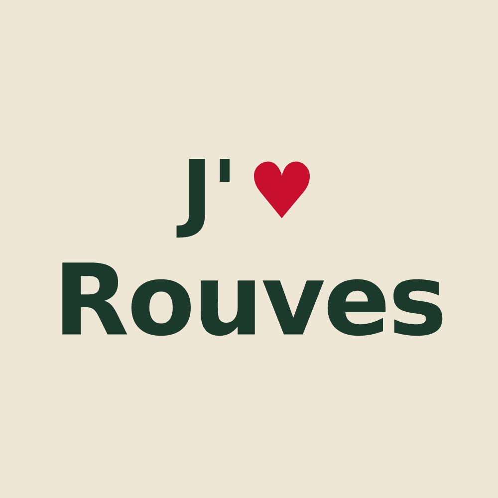 Tote bag personnalisé Rouves — design J'aime Rouves