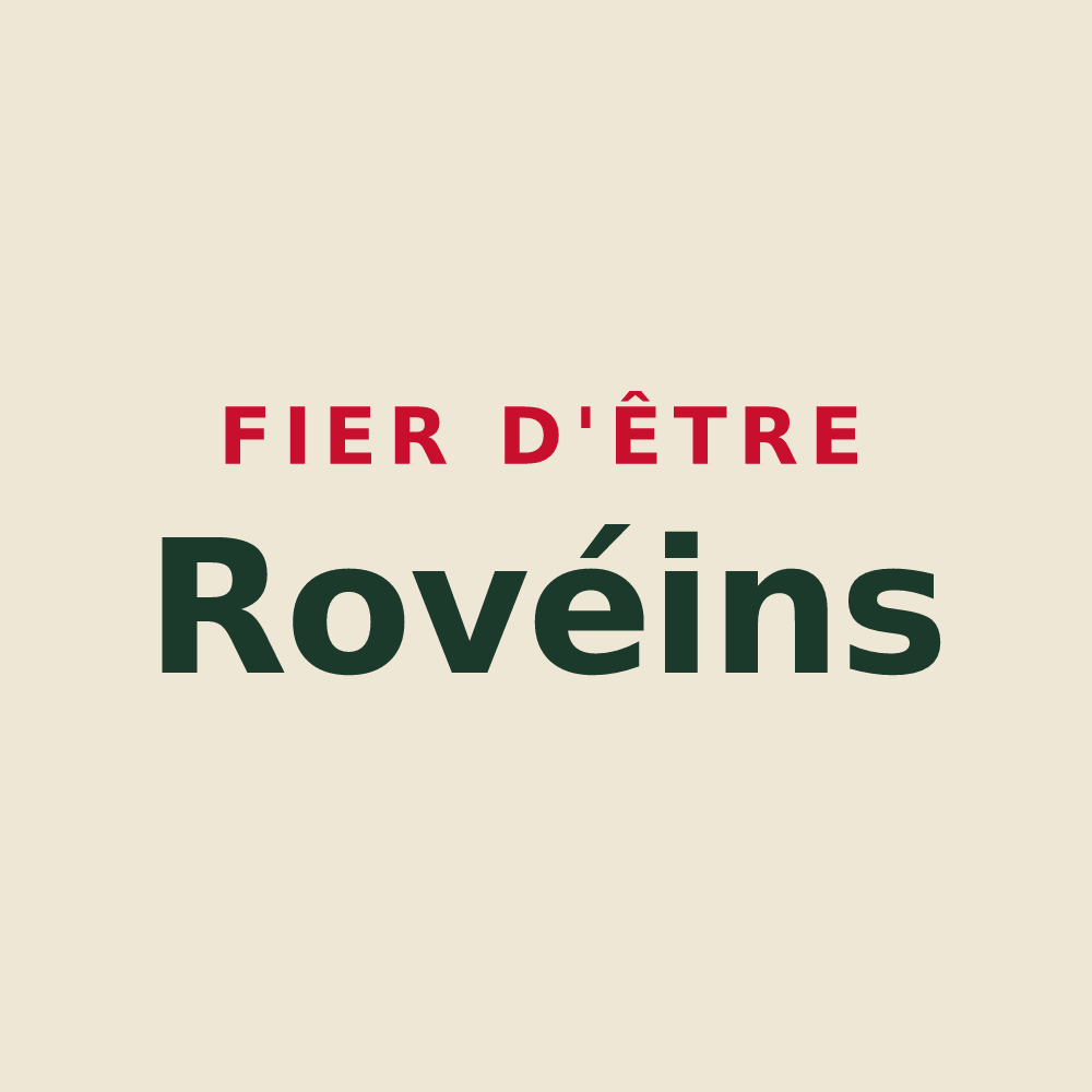 Tote bag « Fier d'être Rovéins » — design pour Rouves