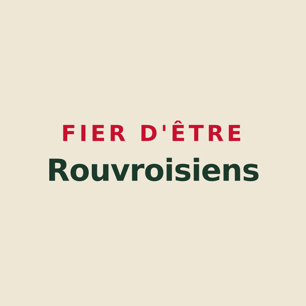Tote bag « Fier d'être Rouvroisiens » — design pour Rouvroy