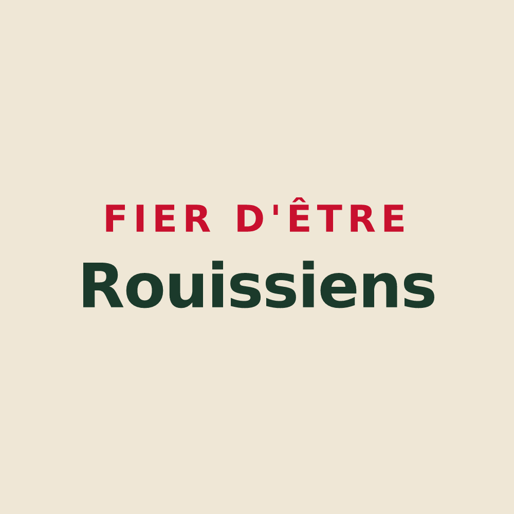 Tote bag « Fier d'être Rouissiens » — design pour Rouy-le-Grand