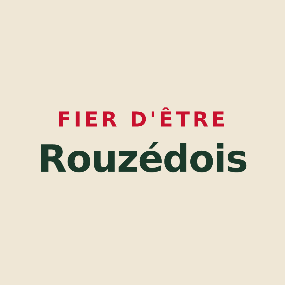 Tote bag « Fier d'être Rouzédois » — design pour Rouzède