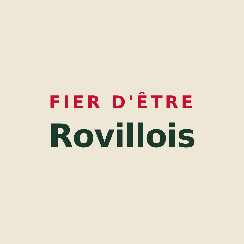 Tote bag « Fier d'être Rovillois » — design pour Roville-devant-Bayon