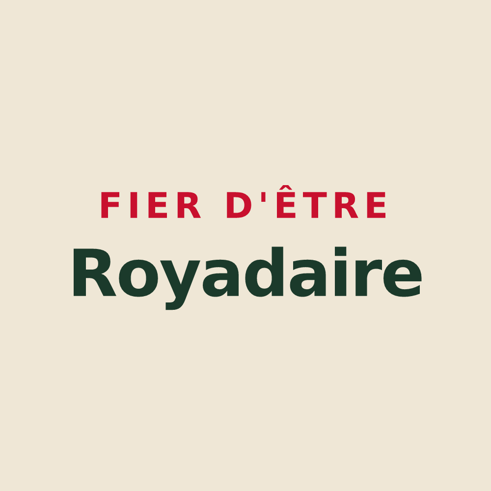 Tote bag « Fier d'être Royadaire » — design pour Royat