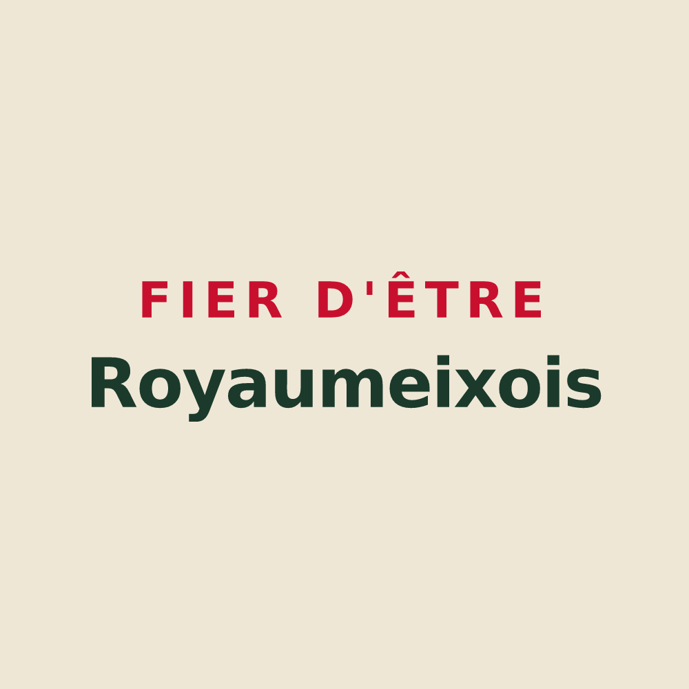 Tote bag « Fier d'être Royaumeixois » — design pour Royaumeix