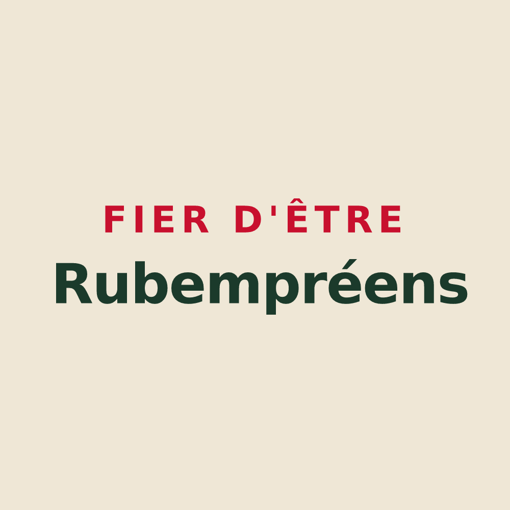 Tote bag « Fier d'être Rubempréens » — design pour Rubempré