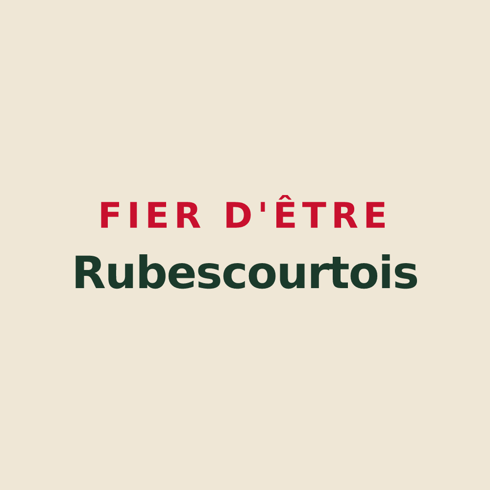 Tote bag « Fier d'être Rubescourtois » — design pour Rubescourt