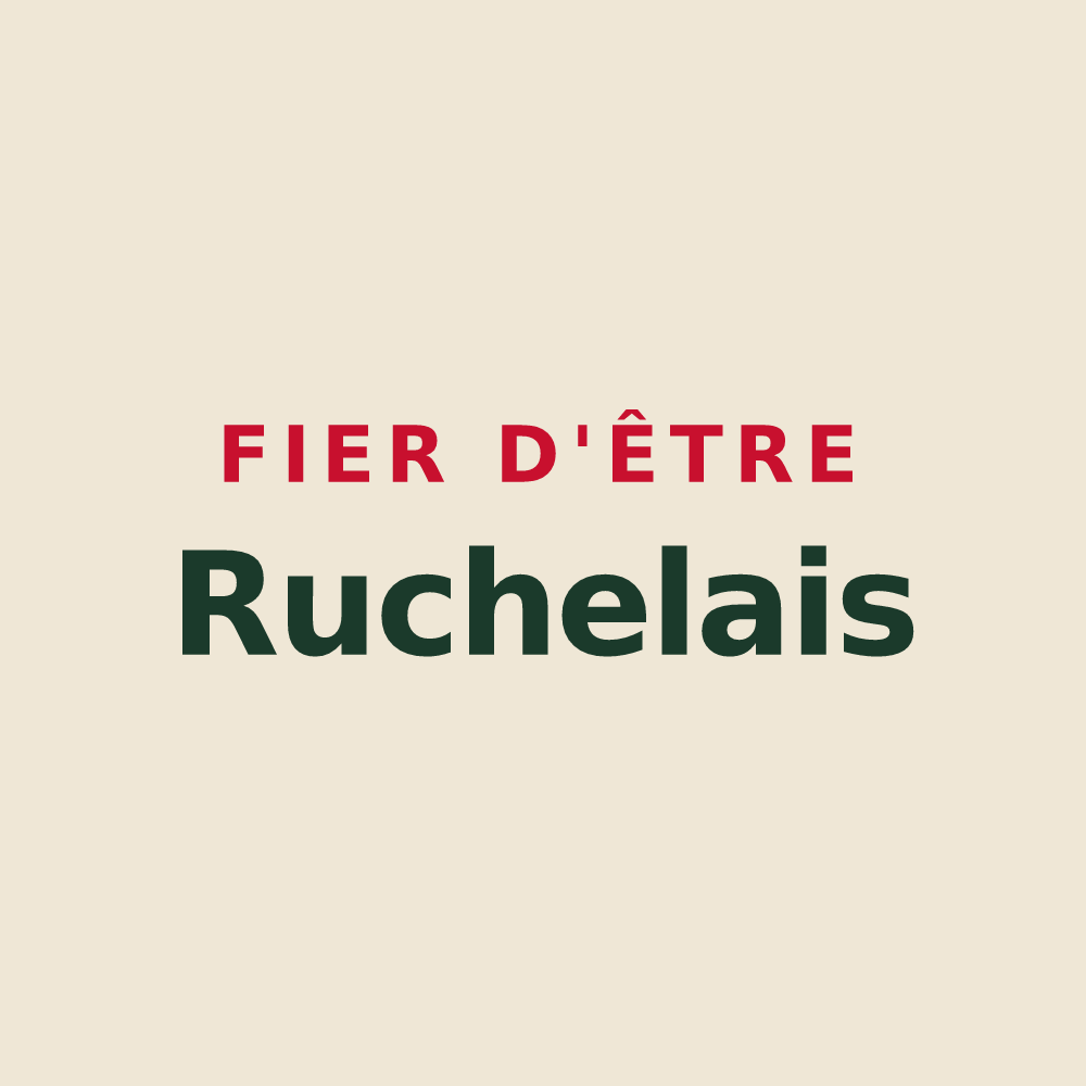 Tote bag « Fier d'être Ruchelais » — design pour Ruch