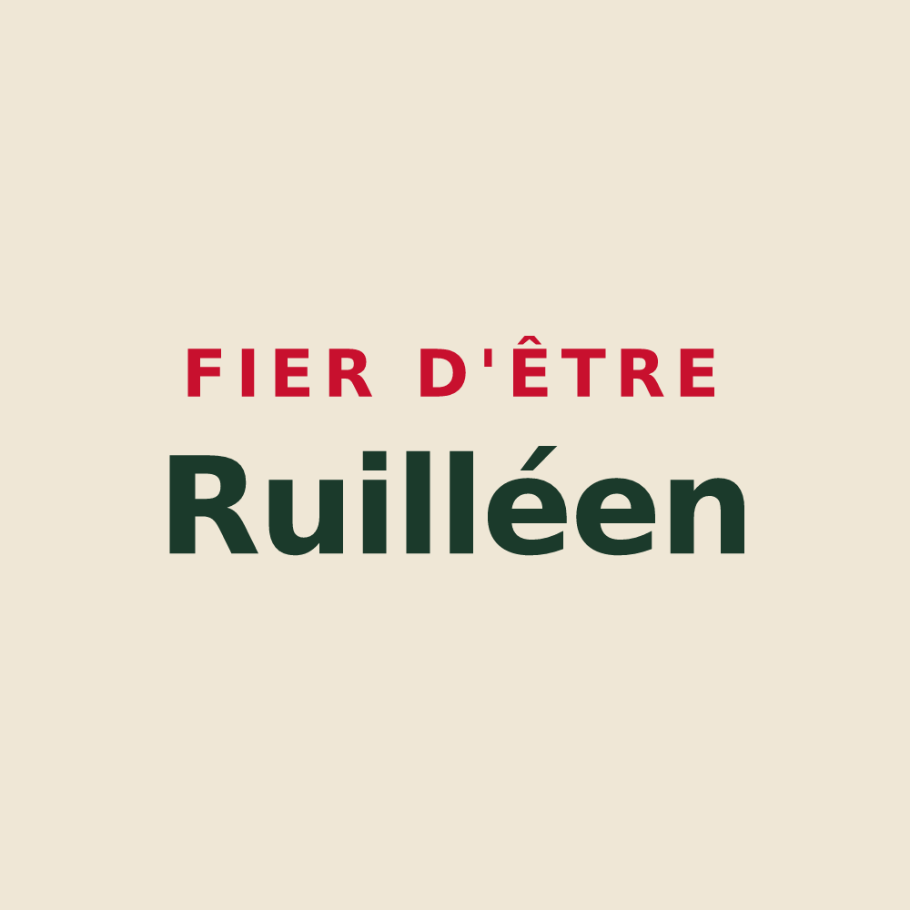 Tote bag « Fier d'être Ruilléen » — design pour Ruillé-en-Champagne