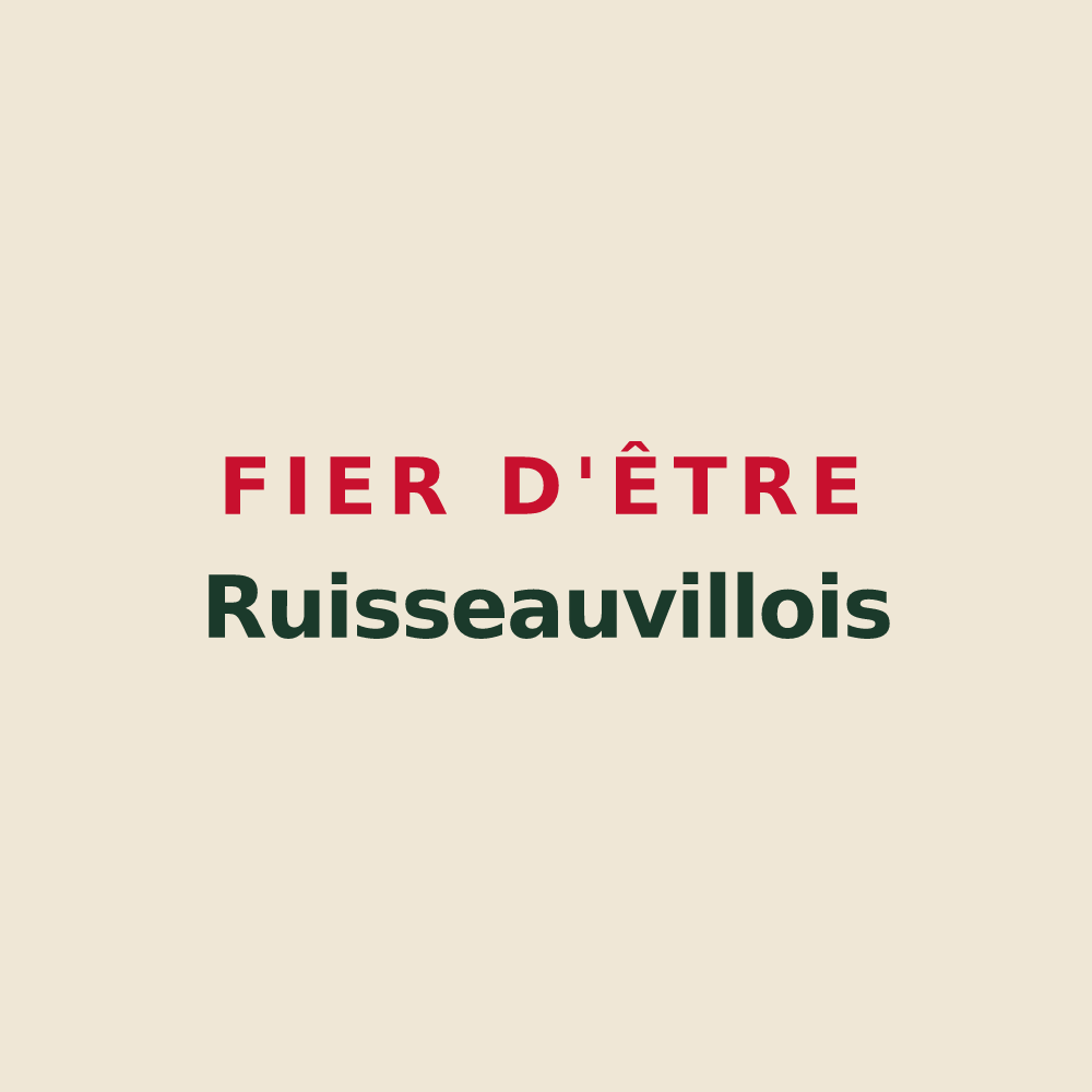 Tote bag « Fier d'être Ruisseauvillois » — design pour Ruisseauville