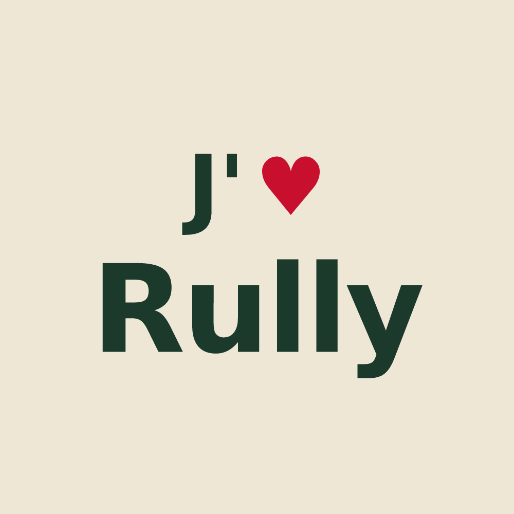 Tote bag personnalisé Rully — design J'aime Rully