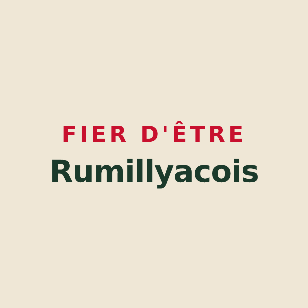 Tote bag « Fier d'être Rumillyacois » — design pour Rumilly