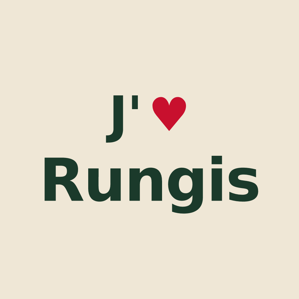 Tote bag personnalisé Rungis — design J'aime Rungis