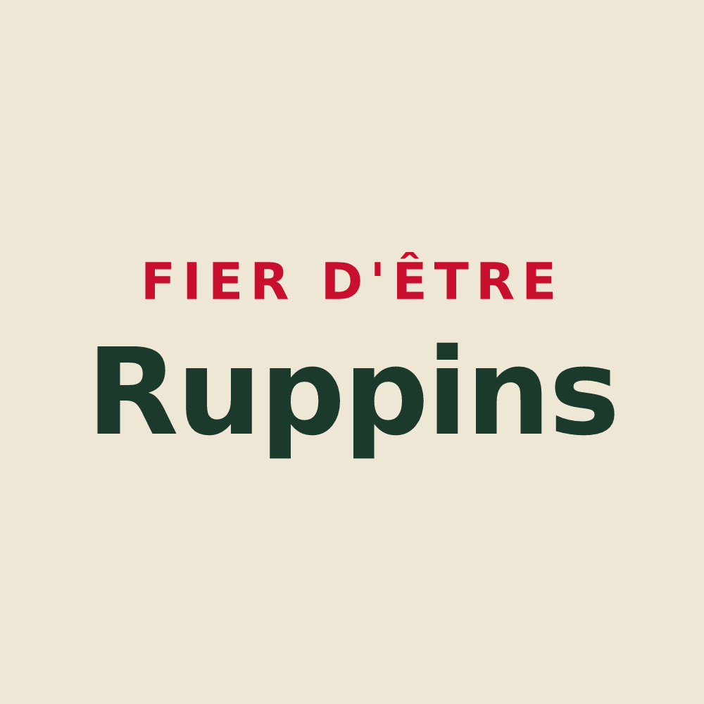 Tote bag « Fier d'être Ruppins » — design pour Ruppes