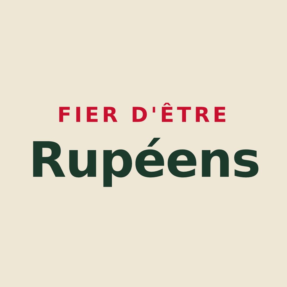 Tote bag « Fier d'être Rupéens » — design pour Rupt