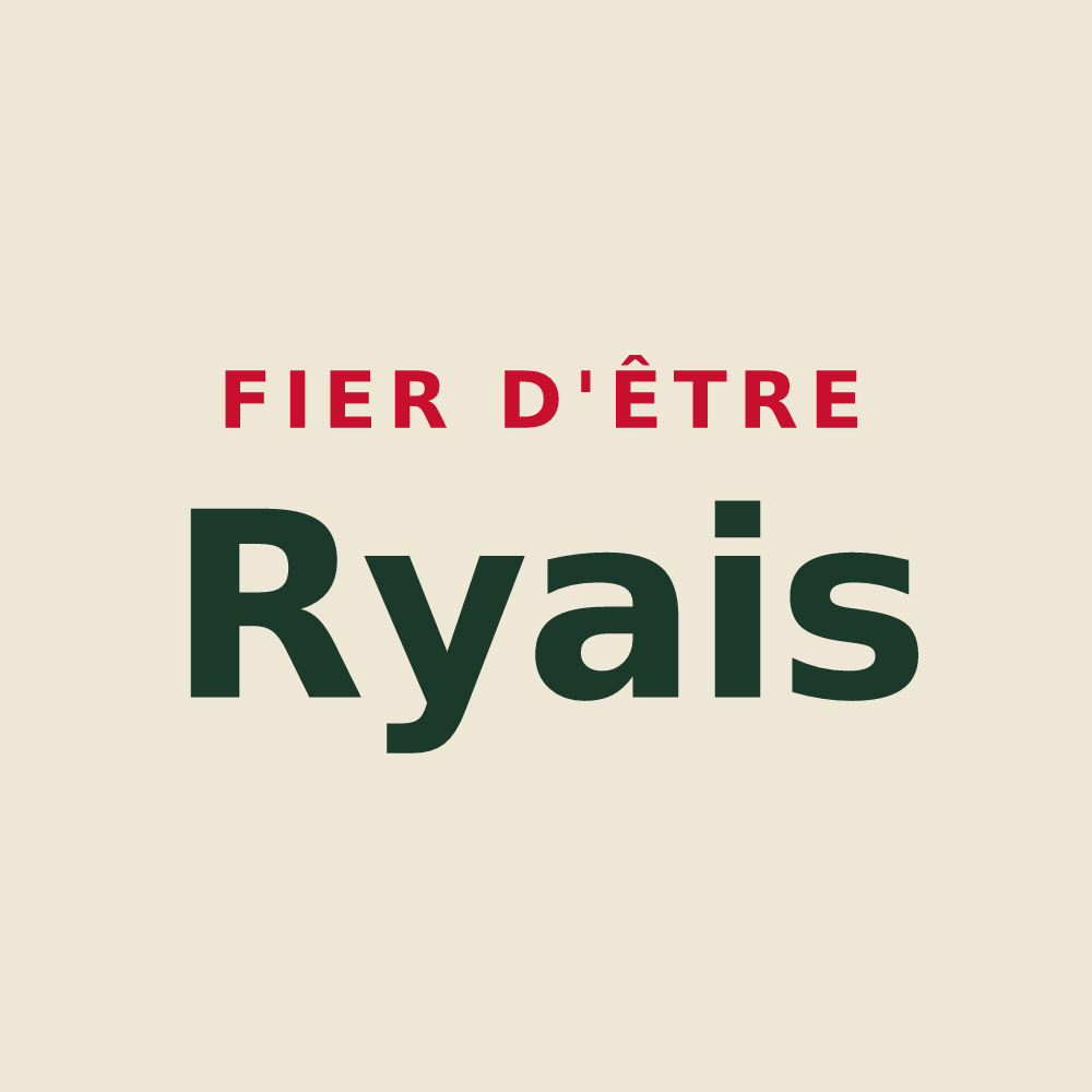 Tote bag « Fier d'être Ryais » — design pour Ry